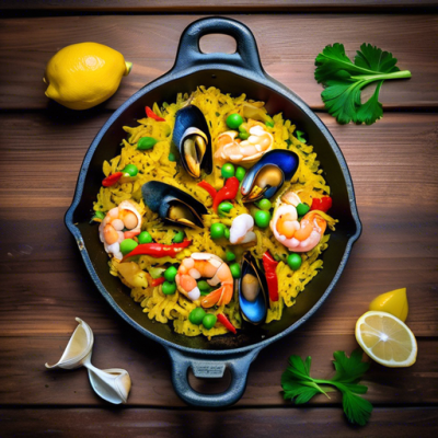 Paella Valenciana Estivale