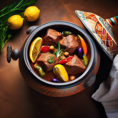 Tajine Cambodgien au Lait de Coco et Citronnelle Tajine Cambodgien au Lait de Coco et Citronnelle