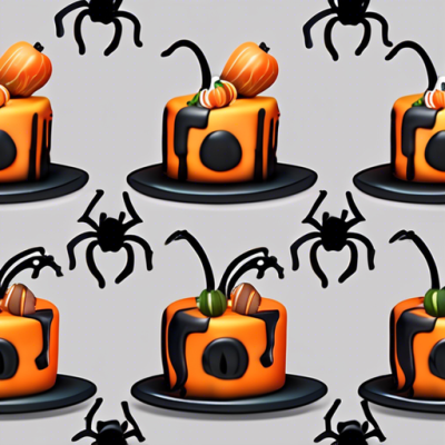 Cake Fantôme aux Fruits d'Automne Cake Fantôme aux Fruits d'Automne