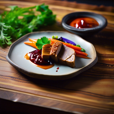 Seitan Croustillant à la Sauce Fusion Sino-Italienne