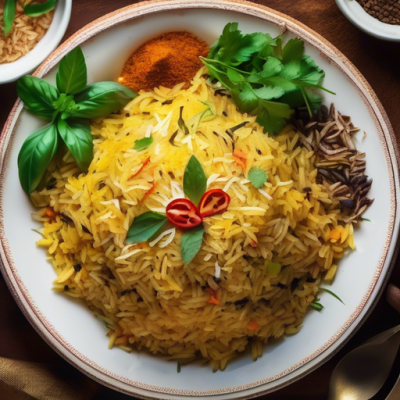 Biryani Crémeux à l'Indonésienne