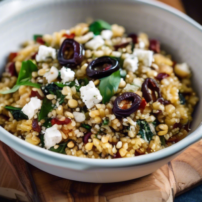 Cocotte Onctueuse de Boulgour à la Grecque