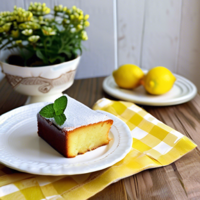 Cake au Citron Meringuée des Beaux Jours Cake au Citron Meringuée des Beaux Jours