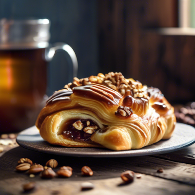 Étoiles Danoises au Praliné Fondant