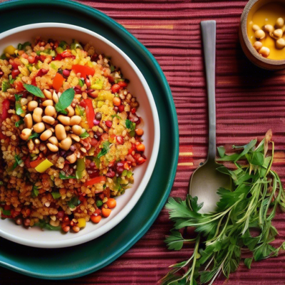 Boulgour Festif Libanais à la Sauce Barbecue Beyrouthine