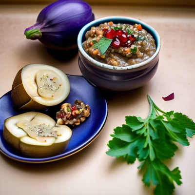 Caviar d'Aubergine Épicé aux Noix