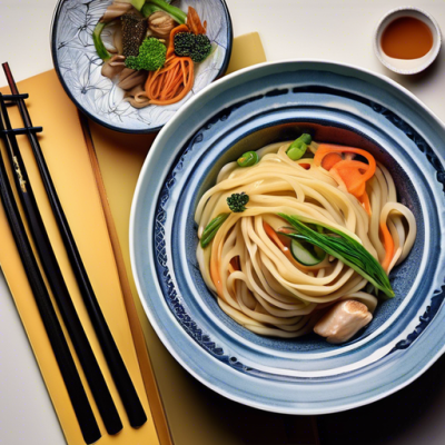 One Pot Pasta Japonais au Miso et Champignons Shiitake