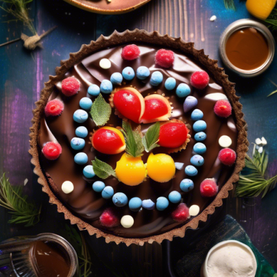 Tarte Royale au Chocolat Marocain Tarte Royale au Chocolat Marocain