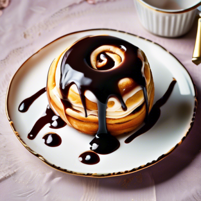 Roulés à la Cannelle Suédois avec Sauce au Chocolat Praliné