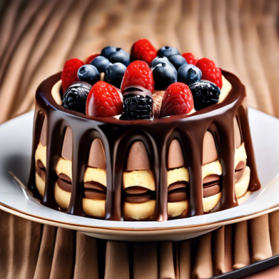 Charlotte Royale au Chocolat Belge