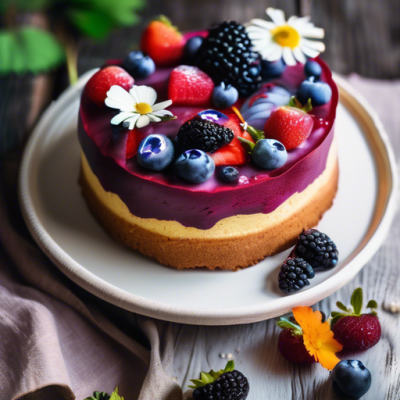 Fondant Polonais aux Fruits Rouges Sans Gluten