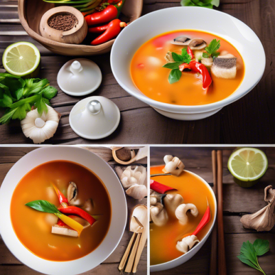 Soupe Thaï Végane Réconfortante aux Parfums d'Asie