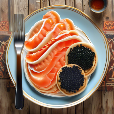 Blinis Russes Sucrés-Salés à la Moscovite