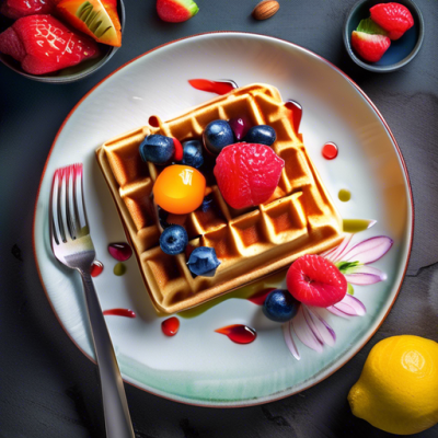 Gaufres Impériales à la Sauce Aigre-Douce