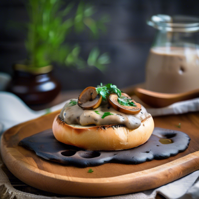 Bagels Moelleux du Moyen-Orient à la Sauce Forestière