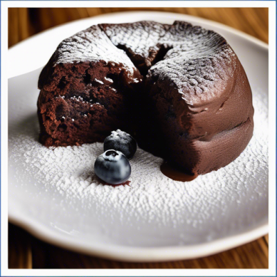 Fondant au Chocolat Cœur Crémeux à la Fève de Tonka Fondant au Chocolat Cœur Crémeux à la Fève de Tonka