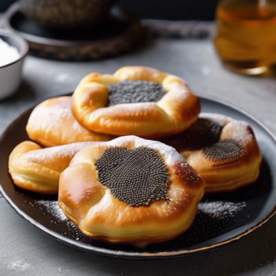 Beignets Coréens au Sirop d'Érable et Sésame Noir
