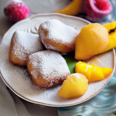 Beignets Sucrés Antillais à la Vanille et Rhum