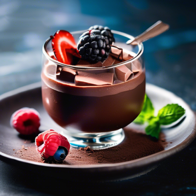 Mousse au Chocolat Portugaise au Porto