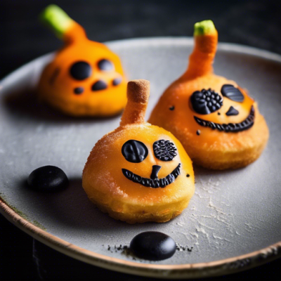 Beignets Kabocha Yokai - Fantômes de citrouille à la japonaise