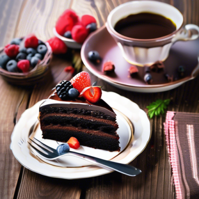 Gâteau au Chocolat Polonais 'Królewski' (Royal)