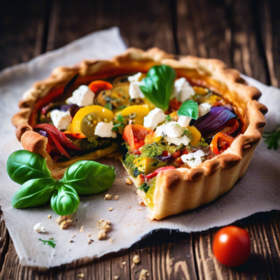 Tarte Croustillante aux Légumes du Maghreb Tarte Croustillante aux Légumes du Maghreb