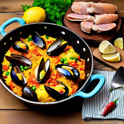 Paella Portugaise aux Saveurs Marines