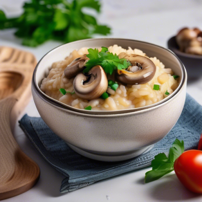 Risotto Croquant à la Vietnamienne aux Champignons Sauvages