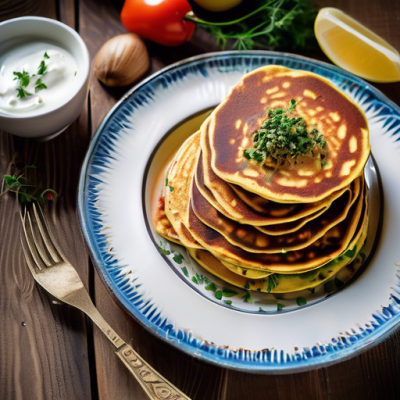 Pancakes Salés à la Marocaine