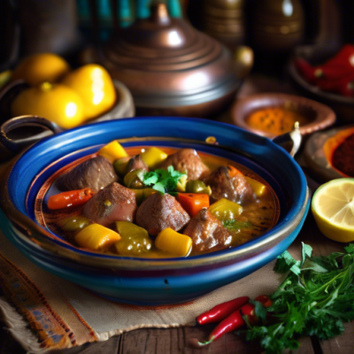 Tajine Sucré-Salé à la Folie Marocaine Tajine Sucré-Salé à la Folie Marocaine