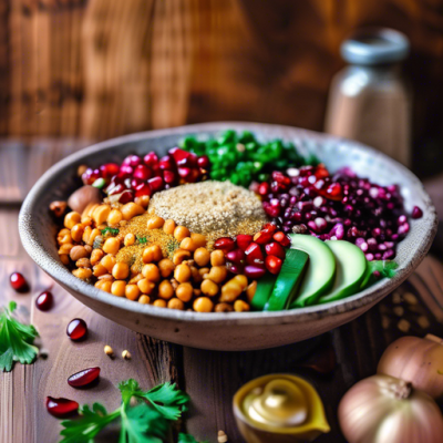 Buddha Bowl Hivernal aux Saveurs du Maghreb