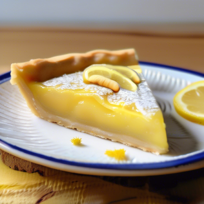 Tarte au Citron Polonaise 'Mazurek Cytrynowy'