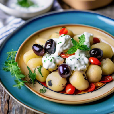 Gnocchis Maison à la Grecque Printanière