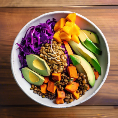 Buddha Bowl Antillais aux Lentilles Croquantes