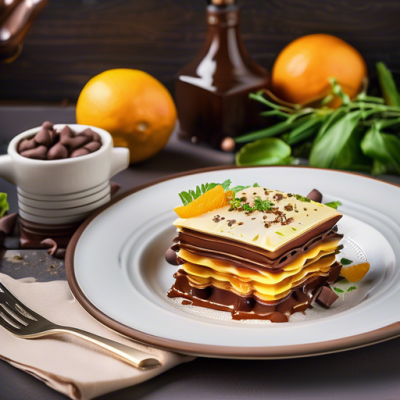 Lasagnes Suisses-Russes au Chocolat et Agrumes