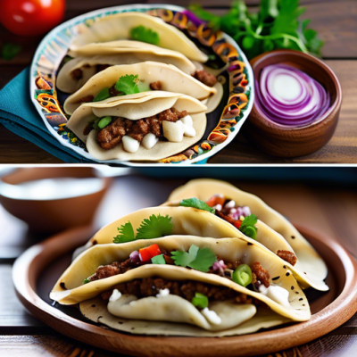 Pierogi Tacos - Fusion Polono-Mexicaine