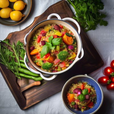 Cocotte de Quinoa à l'Algérienne