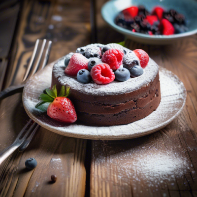Gâteau au Chocolat Belge Fondant