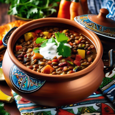 Chili Marocain de Légumes aux Épices du Souk