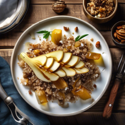 Quinoa Royal à la Belge Sucré-Salé