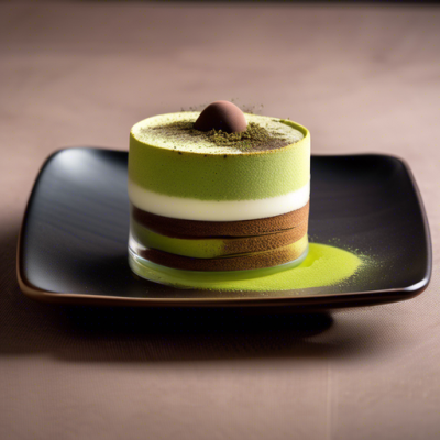 Tiramisu au Matcha et Yuzu - Fusion Franco-Japonaise
