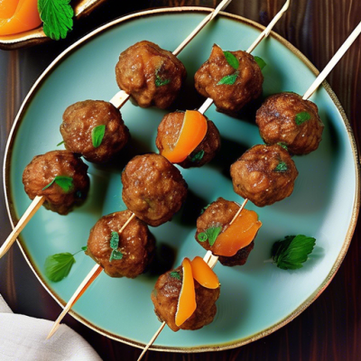 Brochettes Kefta-Abricot à la Menthe Fraîche