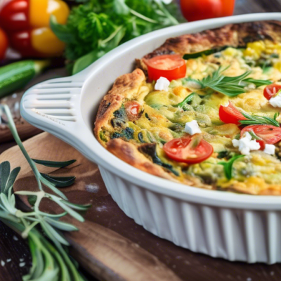 Frittata Végane à la Grecque Frittata Végane à la Grecque