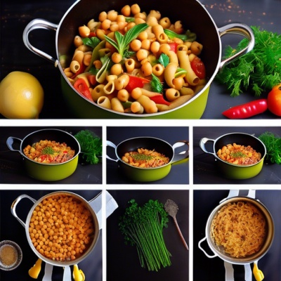 One Pot Pasta Marocain aux Épices Dorées