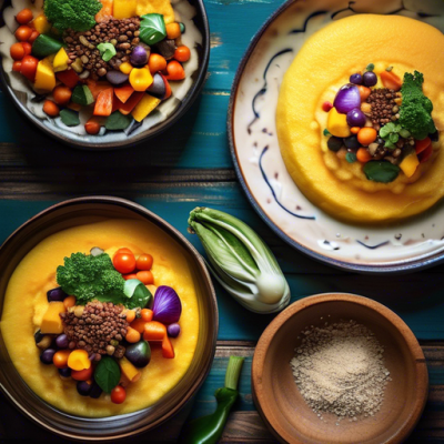 Polenta Crémeuse aux Saveurs Marocaines