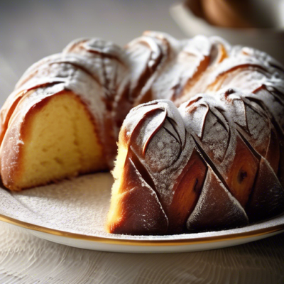 Kouglof Royal Danois aux Amandes et Cardamome