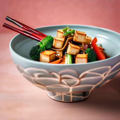 Bol Impérial au Tofu Croustillant et Sauce Umami