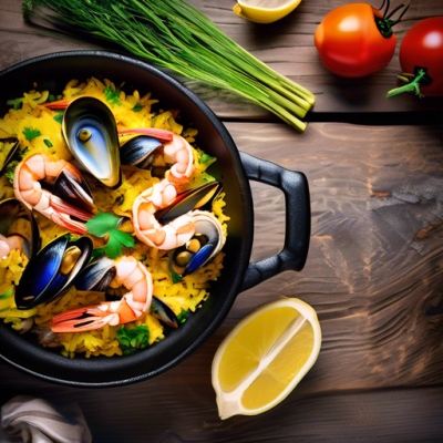 Paella Portugaise Estivale