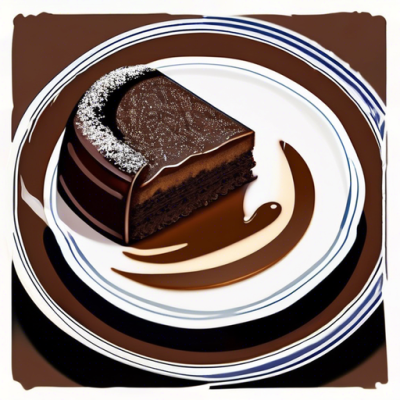 Fondant au Chocolat et Amaretto à l'Italienne