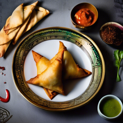 Samoussas Fusion Exotiques: Voyage Indonésie-Espagne